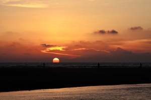 大潭發電廠夕照
