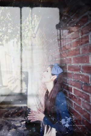 清新日系美少女kila  東區街拍