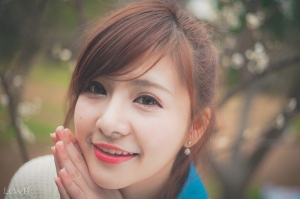 超甜美女孩~艾比外拍~清大校內
