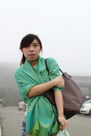 女王 in 霧濛濛的擎天崗