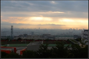 今早的日出