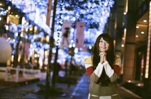 俞瑄底片聖誕夜拍