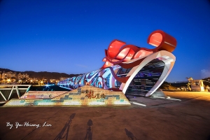 鶯歌龍窯橋夜景