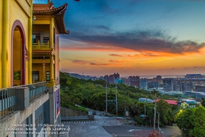 龜馬山遙望台北港