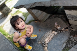 我的寶貝女兒小紜(茂林+大路觀主題樂園)