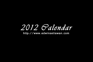 2012 Calendar