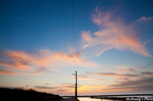 七股夕景