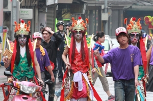 內湖天上聖母起駕囉