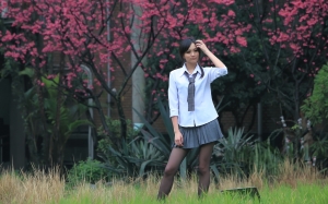 高挑 model