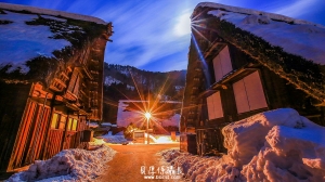 日本【冬天合掌村點燈】璀璨今宵！