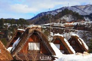 日本【冬天合掌村點燈】旅行中的三美