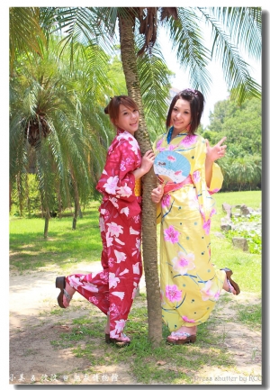 小美 & 汶汶 @  溫泉博物館