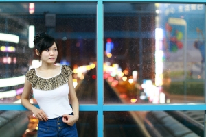 Yuriko 、 Joann 捷運拍拍