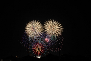 苗栗後龍-雙十節煙火