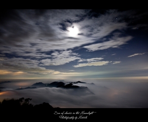 阿里山─月光雲海