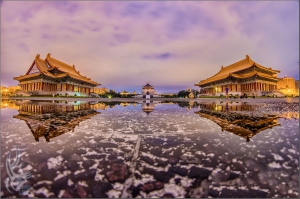 雙十連續假：中正紀念堂．倒影