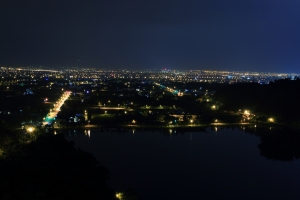 夜景 一張流