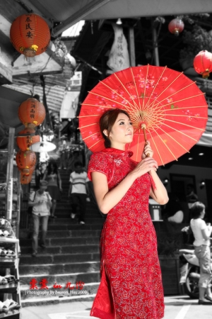 2009-07 棠棠 @ 九份 復古主題 外拍