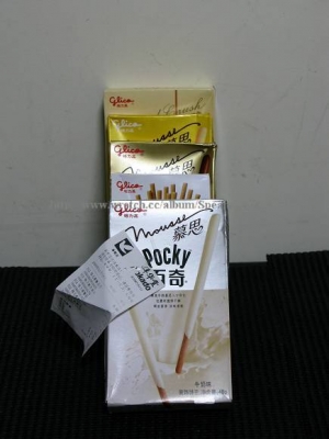 【開盒】零嘴-Pocky (純分享口味)