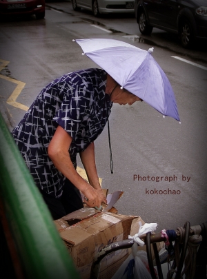 通过镜头后看到的世界...