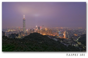 TAIPEI 101夜景