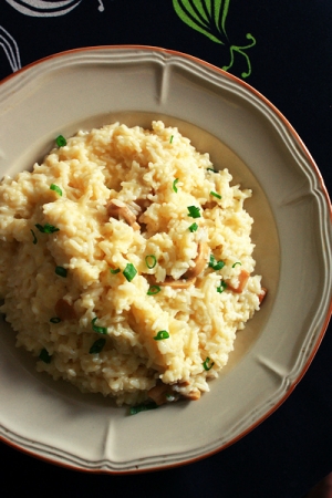 [獨家Recipe分享] Cheesy Risotto with Mushrooms 芝士蘑菇意大利