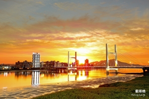 重陽橋夕暮