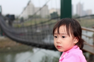 我的寶貝女兒小紜(中都濕地)