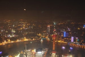 上海夜景，請各位高手指點指點