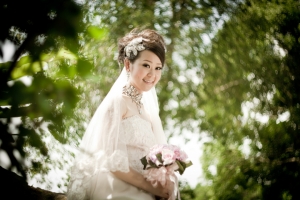 女王婚纱照分享[一张流]