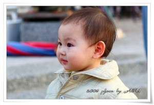 竹圍漁港與夕陽