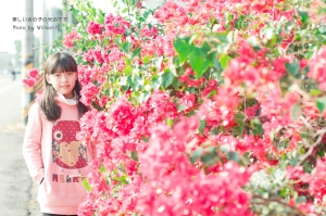 路邊的美麗一偶