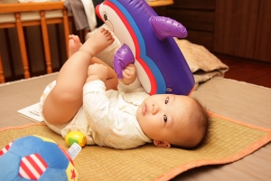 愛上自己的腳.....