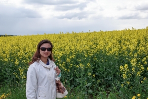 布拉格往塞維納古堡的路邊風景2013-05-13拍