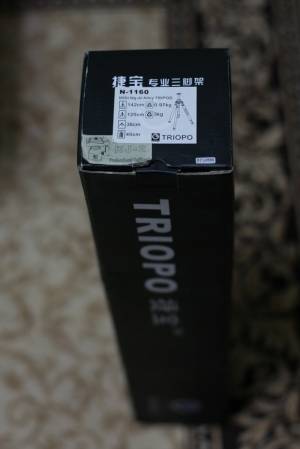 Triopo 捷寶 N-1160 開箱 快抽三腳架