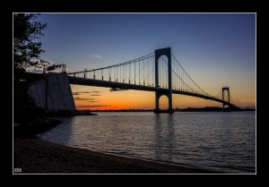 ::: Sunset at Whitestone Bridge&nbsp;&nbsp;白石橋夕景&nbsp;&nbsp;by DV :