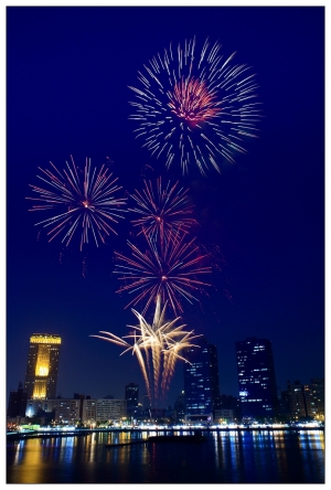 高雄燈會22日煙火