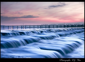 破曉黎明-石破天驚。南沙壩