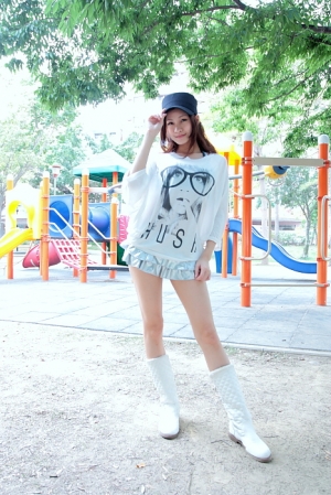 玩耍Neko喵in世貿公園