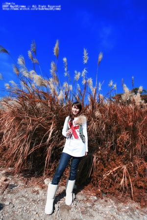 Shmilu。冬季の大屯山