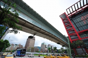 超廣角下的信義區