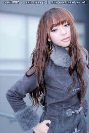 Jancy@ 香港中文大學外拍