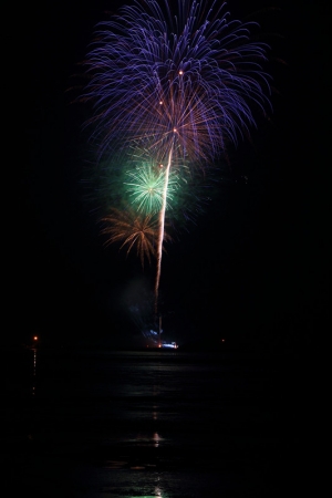 海山流行夜之花火秀
