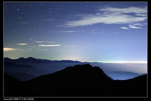 夜曝合歡山-銀河