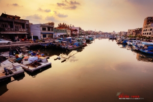 屏東東港 夕映東港