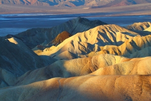 Badland and Salt Flat, Death Valley National Park