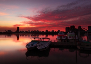 大稻程夕陽
