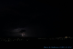 耐心+運氣=閃電&落雷 in 漯底山