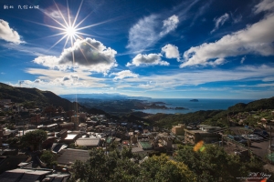 九份 山城 夕色