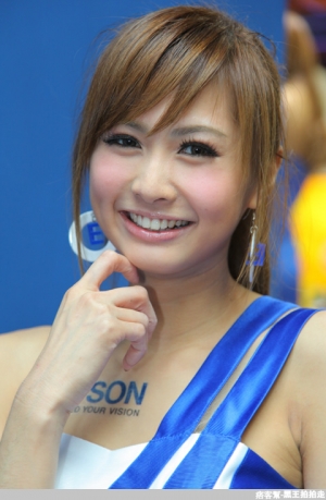 全民最大檔-以琳-2010台北電腦應用展epson舞台(Show Girl)